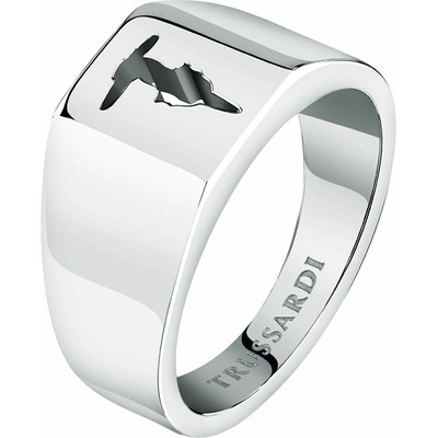 Trussardi Pánsky fashion oceľový prsteň T Steel TJAXV450