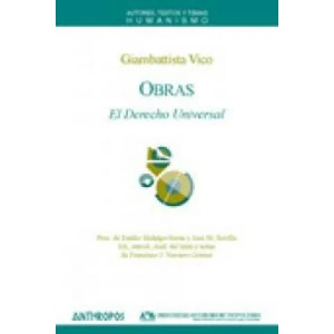 Obras III : el derecho universal | Giambattista Vico, Francisco J. Navarro Gómez (ISBN: 9788476589236)