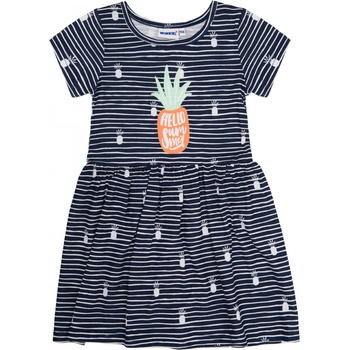 Winkiki dievčenské šaty WKG 01763 modrá