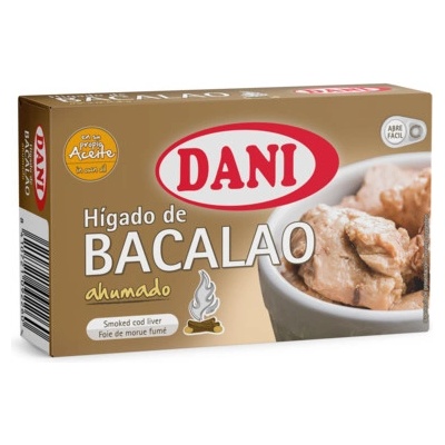 Dani Uzená tresčí játra 120 g