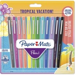 Newell Флумастри Flair 12 цвята, tropical (27598-А-TROPICAL)