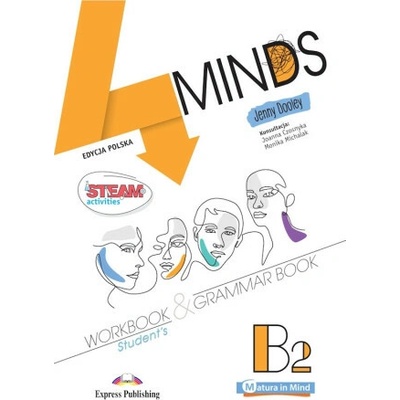 4 Minds B2. Student's Workbook & Grammar Book + kod DigiBook