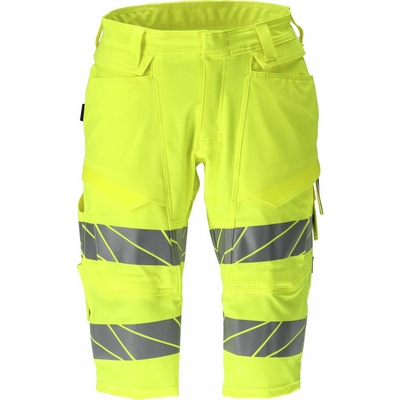 MASCOT ACCELERATE SAFE 19249-510 Reflexné bezpečnostné krátke nohavice, dlhé HI-VIS reflexná žltá