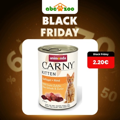 Animonda Carny Kitten hovädzie a kura 400 g