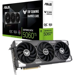 ASUS TUF Gaming GeForce RTX 5060 Ti OC 16GB GDDR7 128bit (TUF-RTX5060TI-O16G-GAMING/90YV0MG0-M0NA00) Видео карти