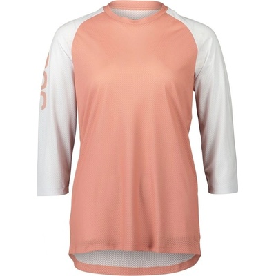 POC W's MTB Pure 3/4 Jersey Rock Salt/Hydrogen White