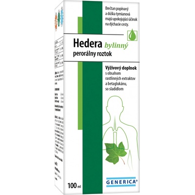 Hedera bylinný perorálny roztok 100 ml