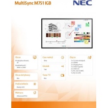 NEC MultiSync M751