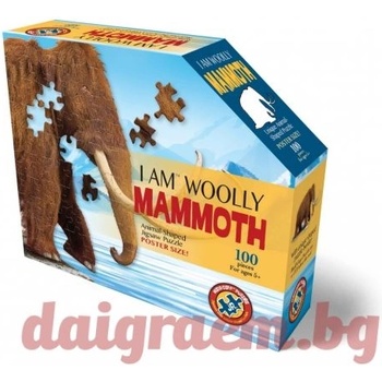 Image 1 of WOW Toys Пъзел wow 4017 - 100 части - Мамут (wowp4017)