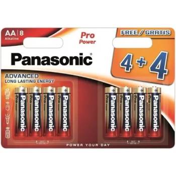 Image 1 of Panasonic БАТЕРИЯ lr6ppg/8bw 4+4f pro power panasonic (panasonic 30000643)