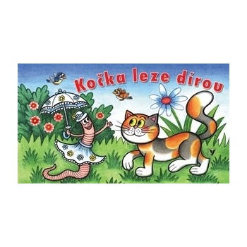 Kočka leze dírou