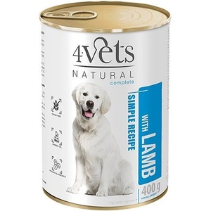 4Vets NATURAL Simple Recipe с агнешко 400 г