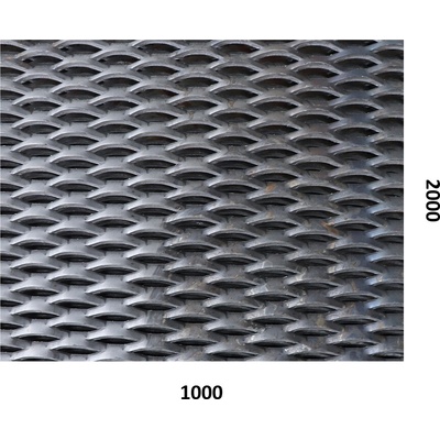 Ťahokov Fe 1000 x 2000 x 3 mm, oko 47 x 13 mm