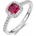 Brosway Prsteň Fancy Passion Ruby FPR136D