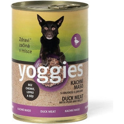 Yoggies kačacie mäso s hruškou a pšenom 400 g