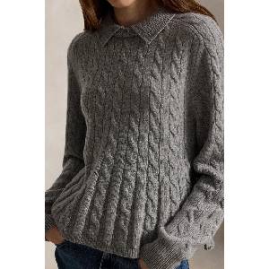 Ralph Lauren пуловер дамски от вълна (211B17744)