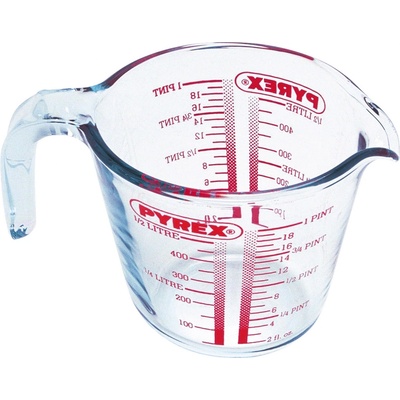 pyrex Odměrka PYREX, objem: 0,50 l, výška: 120 mm, ø: 117 mm – Zbozi.Blesk.cz