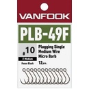Vanfook PLB-49F Plugging Single Medium Wire Micro Barb vel.10 12 ks
