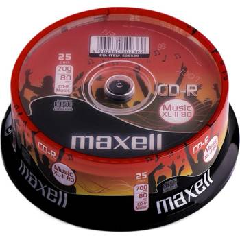 Maxell CD-R 700MB 52x, 25ks