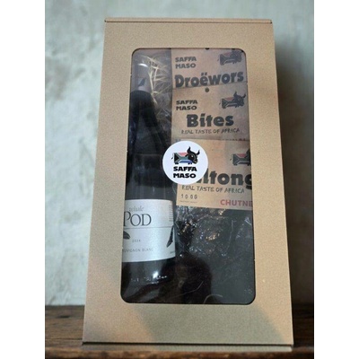 Ochutnávkový set MASO & VÍNO varianta: Sauvignon set v dárkovém balení