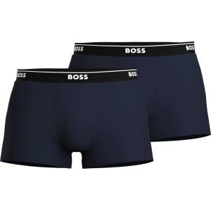 Boss Боксерки Boss Mens BOSS Bodywear 2 Pack Logo Waistband Boxers - Navy 405