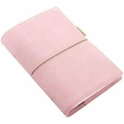 Filofax Domino Soft A6 týdenní 2024 růžová