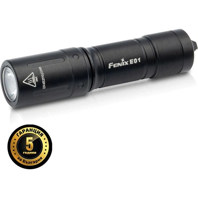 Fenix Фенер Fenix E01 V2.0 LED - черен (d-17-36-932)