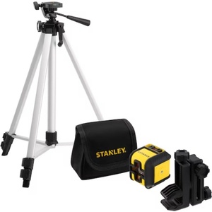 STANLEY Cubix Laser Kix следващо поколение със статив, червен STHT77648-1 (STHT77648-1)