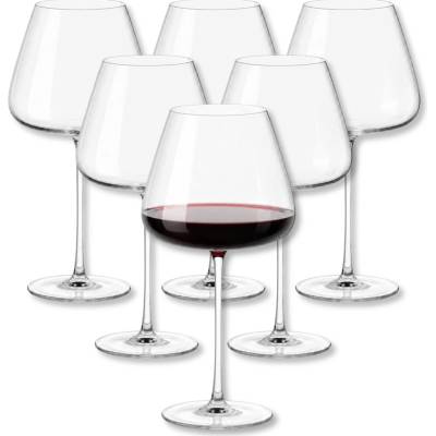 Poháre na červené víno Wilmax England bezfarebné 6 x 680 ml