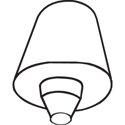 BOSAL Pryžový pásek, výfukový systém 255808