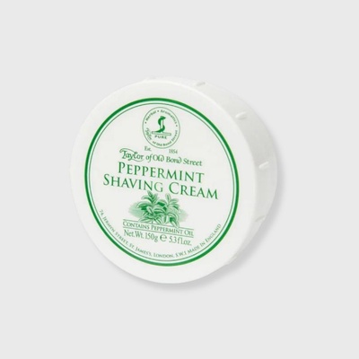 Taylor of Old Bond Street Peppermint krém na holenie 150 g