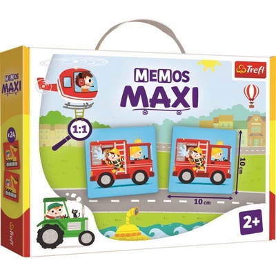 Trefl Pexeso Maxi Vozidla 24 kusů společenská hra 24m+