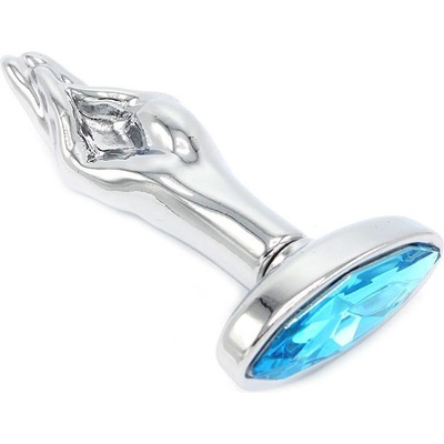 Kiotos Fist Butplug Blue Gem S
