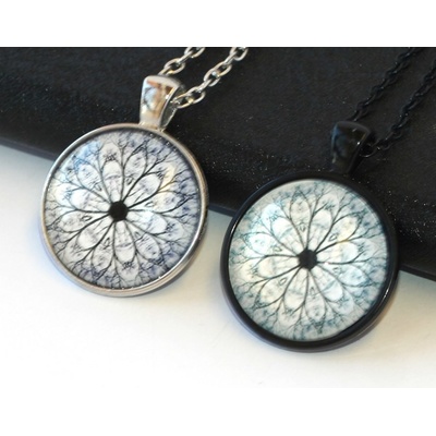 Fashion Jewerly Řetízek Amulet Mandala, posvátná geometrie, Yoga, Namaste 1930
