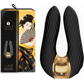 Image 1 of Интимен масажор за клиторна стимулация - Aiko Black (SHUNGA0219)