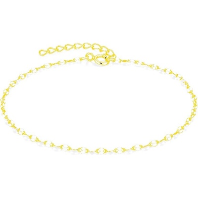 Olivie strieborný náramok GOLD 9024