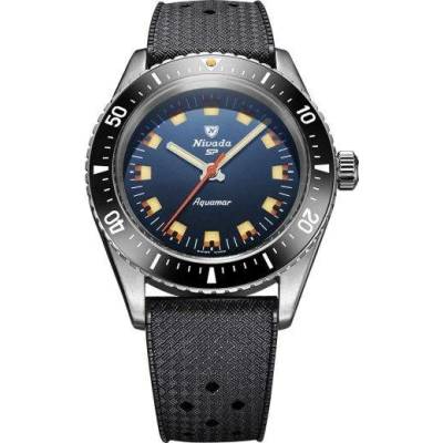 Nivada Grenchen Aquamar Blue - Rubber Tropic
