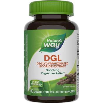 Nature's Way Ди Джи Ел (DGL) 100 дъвчащи таблетки | Nature’s Way (09001)