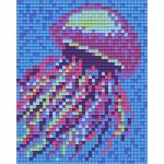 Bright Toys Мозайка с пиксели Bright Toys, 40x50 пиксела - Медуза (BT50008-Jellyfish)