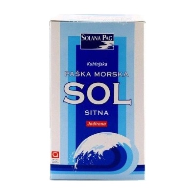 Solana Pag mořská sůl jemná 1 kg