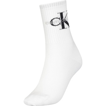Image 1 of Calvin Klein Чорапи Calvin Klein Mono Logo Crew Socks - White