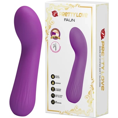 Вибратор за G-spot стимулация, мек и гъвкав, 15см. - Faun (DEBRA01340)