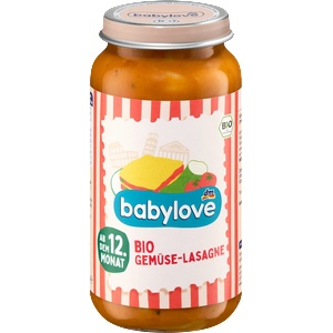 babylove Био Меню със зеленчуци и кори за лазаня, 12+м, 250 g (3115834)