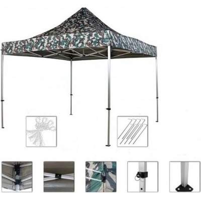 INSTENT PRO M71813 Zahradní stan 3 x 3 m woodland