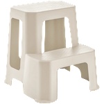 HORECANO KIDS-Табуретка-стълба 42, 7x44, 2x44, 2cm ЕКРЮ (6115-E) (014868)