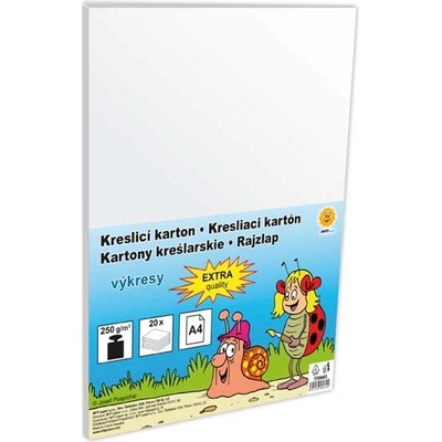 Kreslící karton MFP A4 20 listů 250g