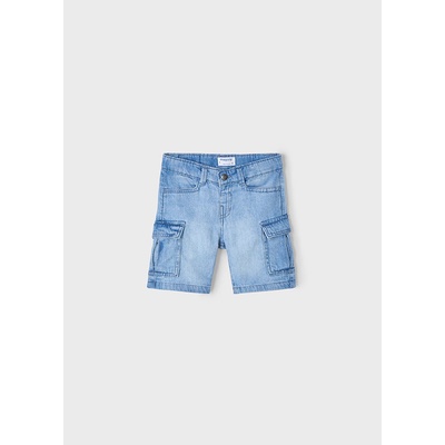 Mayoral kraťasy riflové s kapsami světle modrá