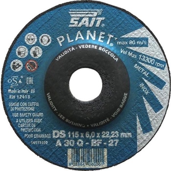 Sait Kotouč brusný 115 x 6,0 x 22,2 mm 06000