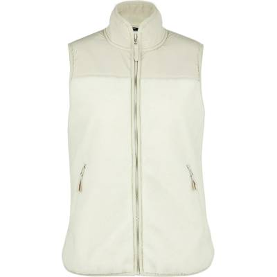 Stoic Дамски поларен елек Stoic Women's MerinoHighPile357 VallsboSt. Vest Fleece vest - Birch White / Fog Grey - размер XXL (132-1240-0416)