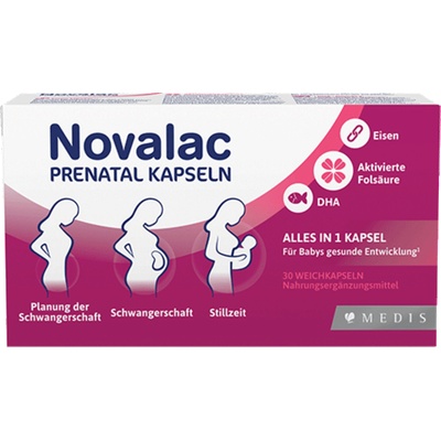 Novalac Prenatal Prenatal - 30 капсули